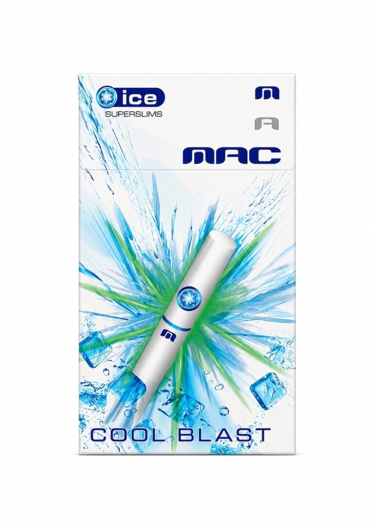 MAC ICE BLAST SUPER SILM (1 PACKET X 20’S)