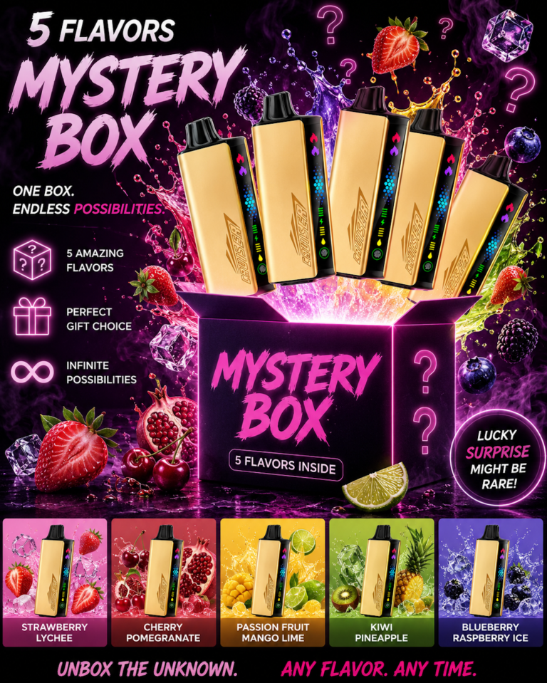 JNR CRUISER 12K PUFF Mystery Box (5 Pack)
