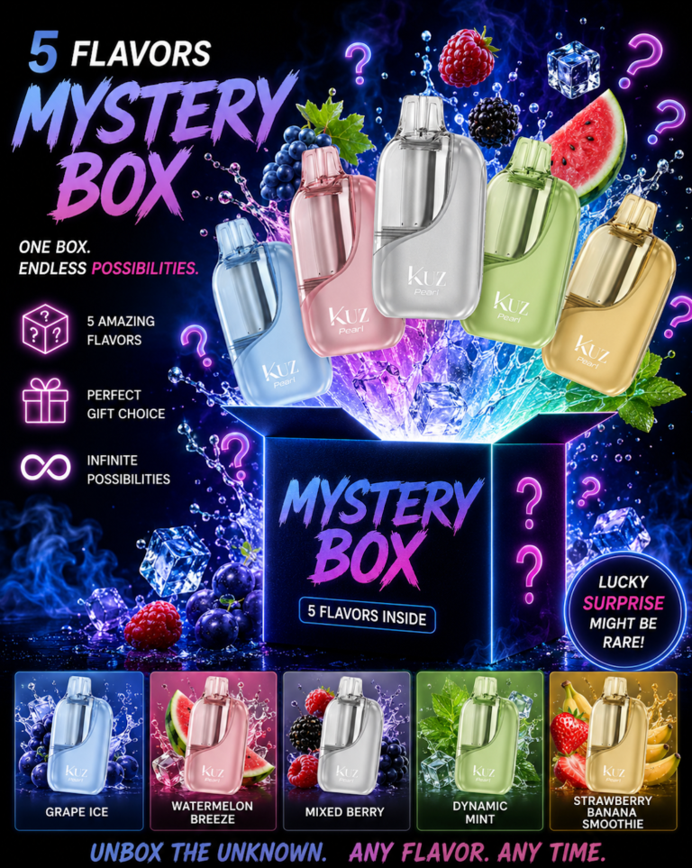 KUZ PEARL 30K PUFF Mystery Box (5 Pack)